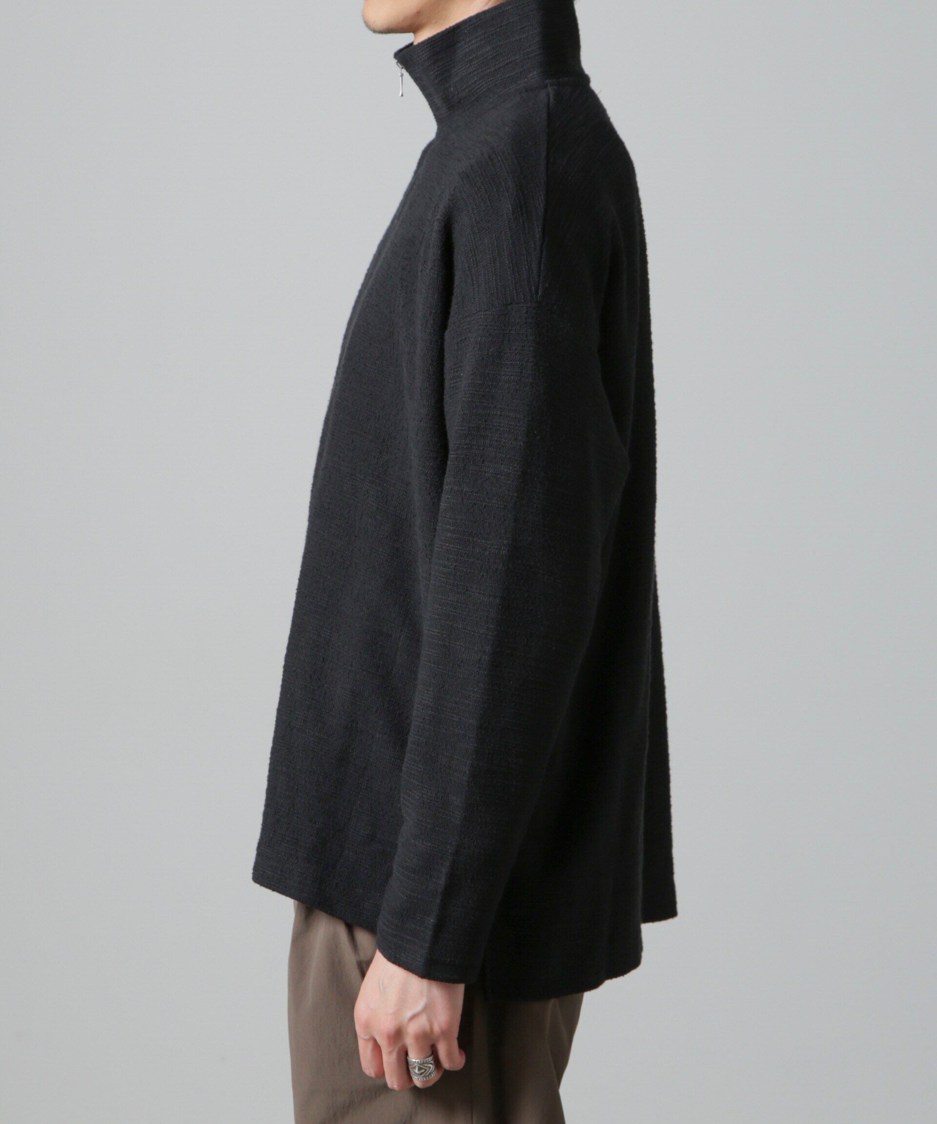 nano･universe「ブークレジャガード ハーフZIP 長袖」|Tシャツ・カットソー|