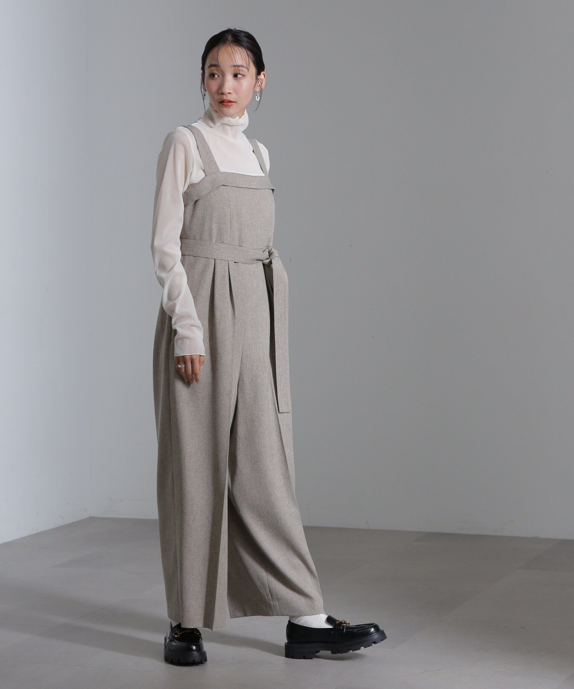 nano･universe「シャークスキンサロペット」|ワンピース|