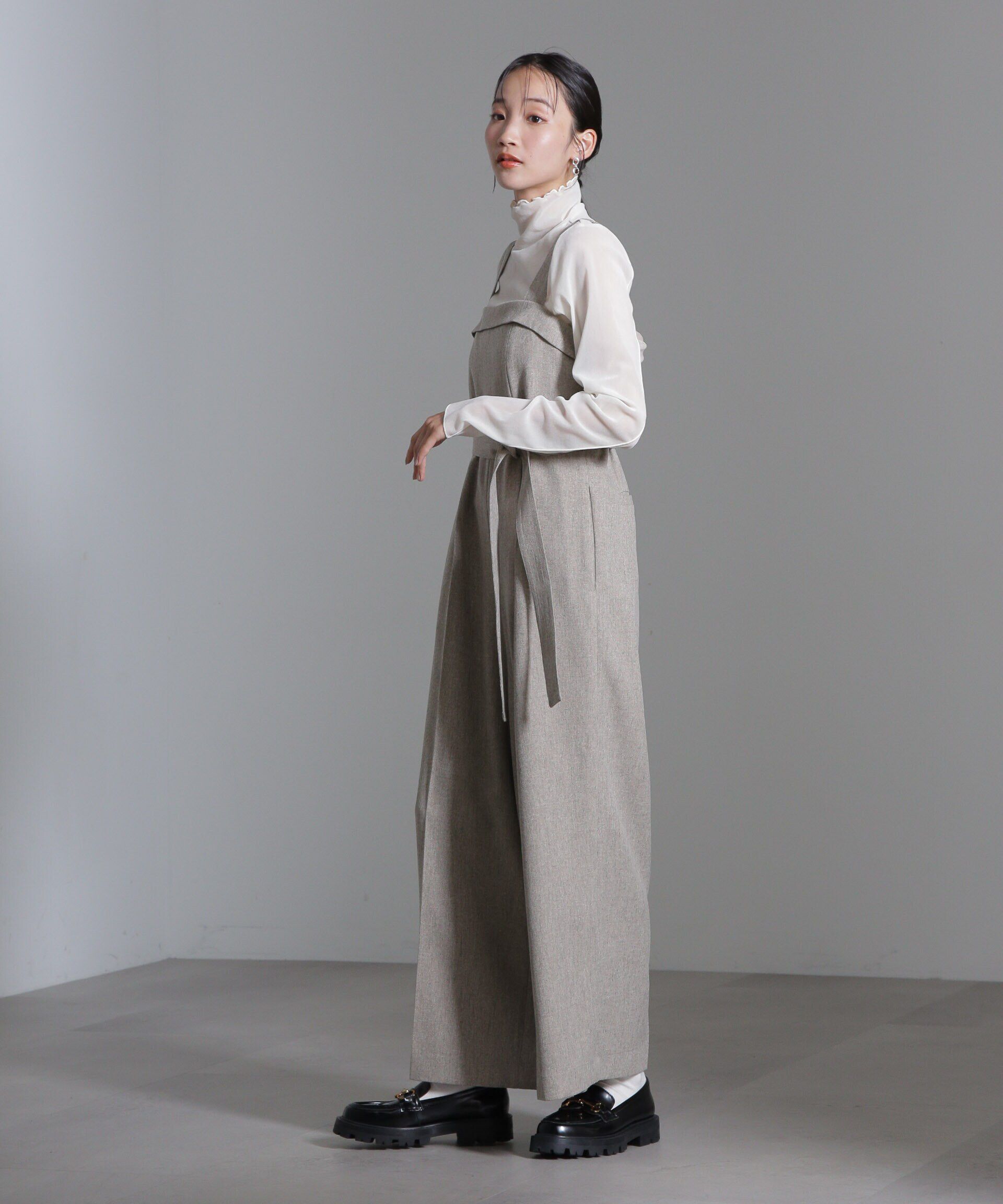 nano･universe「シャークスキンサロペット」|ワンピース|