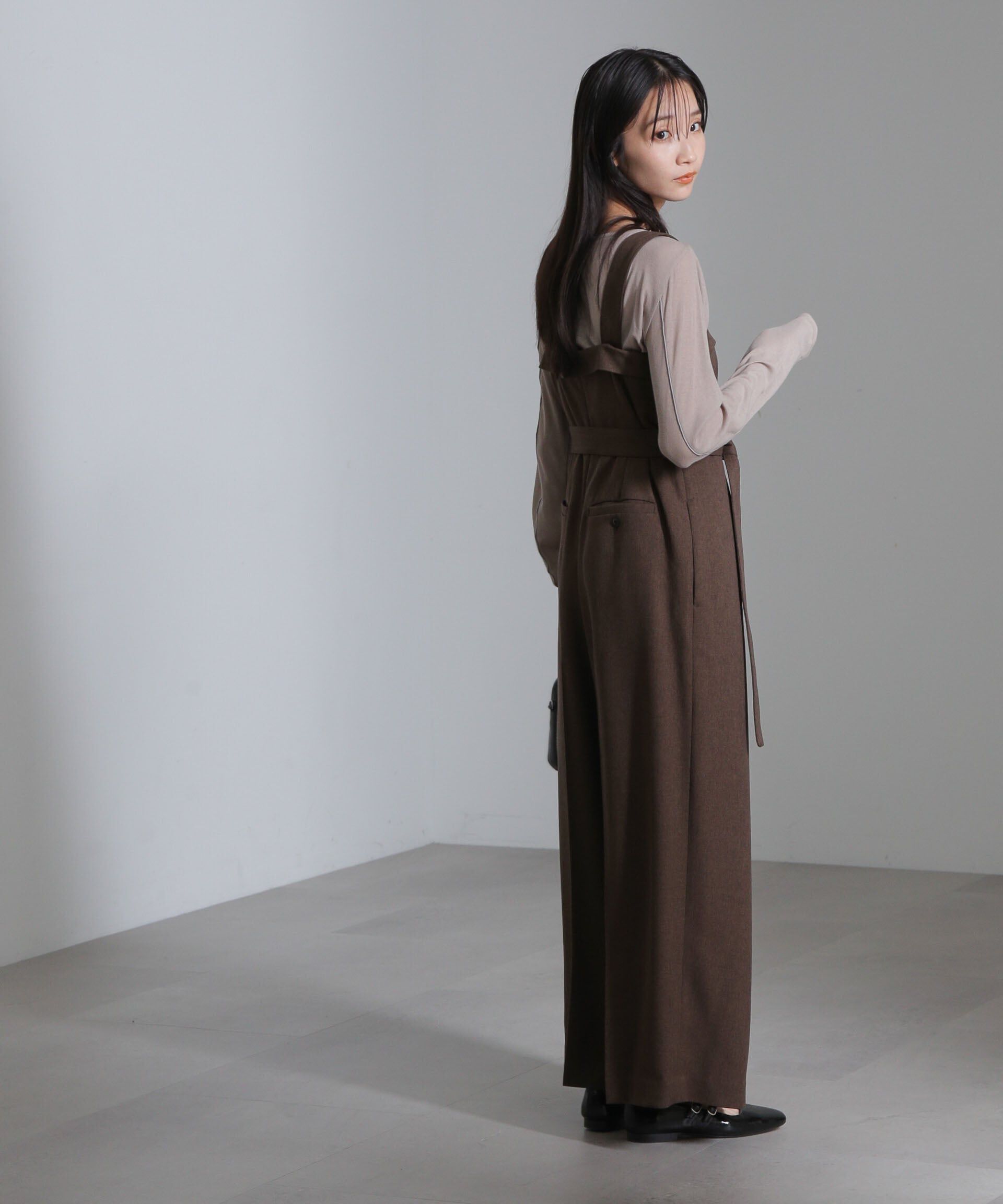 nano･universe「シャークスキンサロペット」|ワンピース|