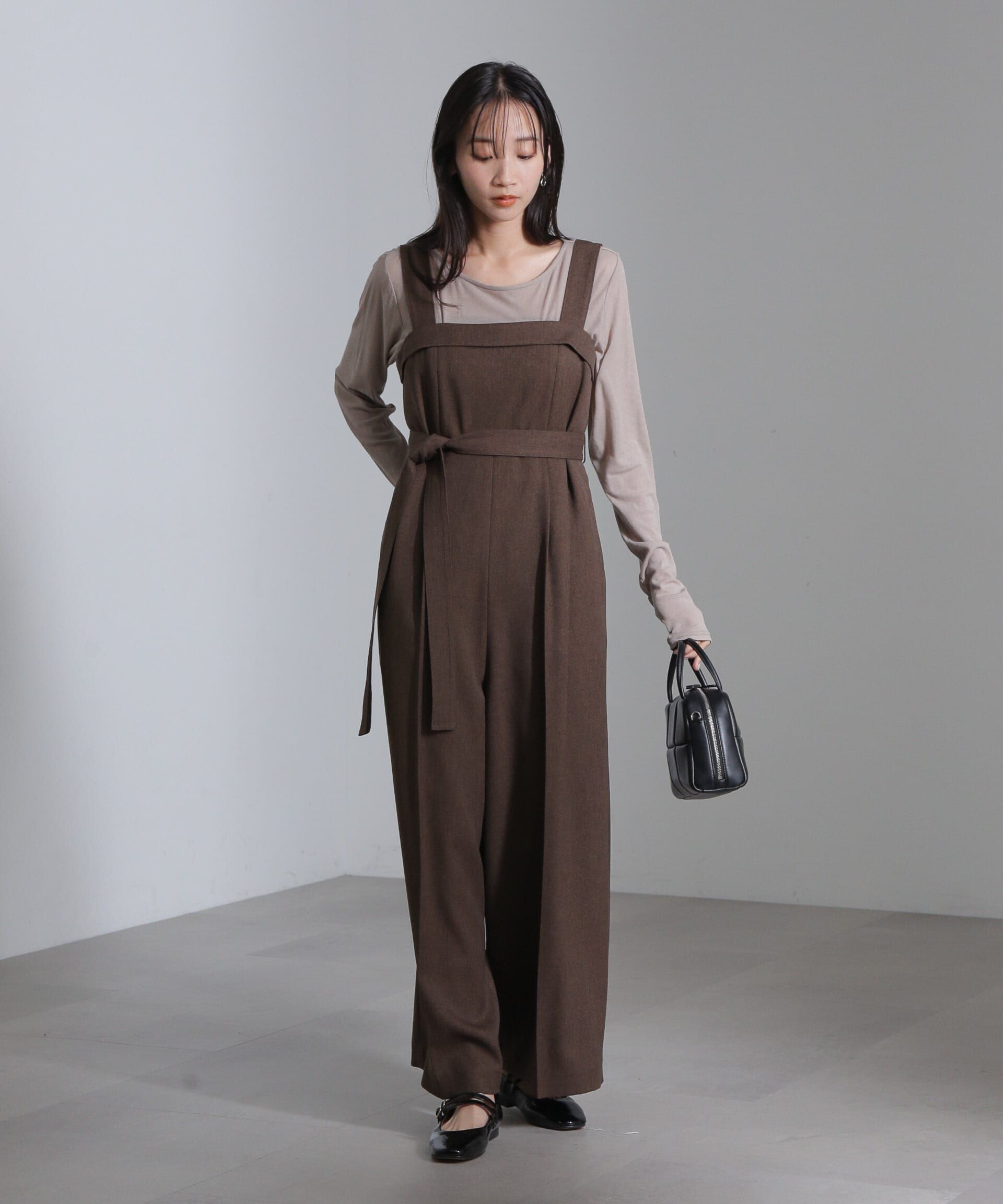 nano･universe「シャークスキンサロペット」|ワンピース|