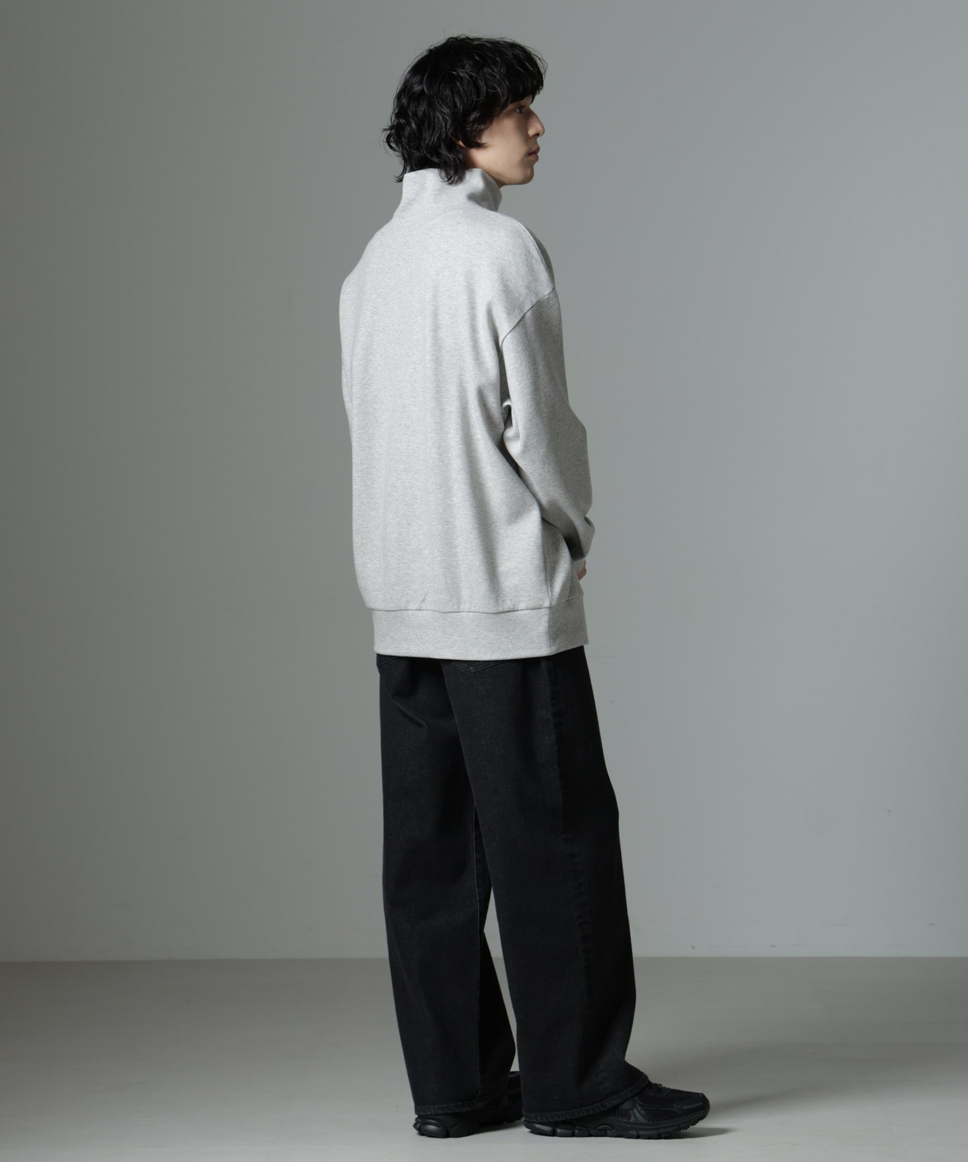 nano･universe「ジャガードポンチタートルプルオーバー」|Tシャツ・カットソー|