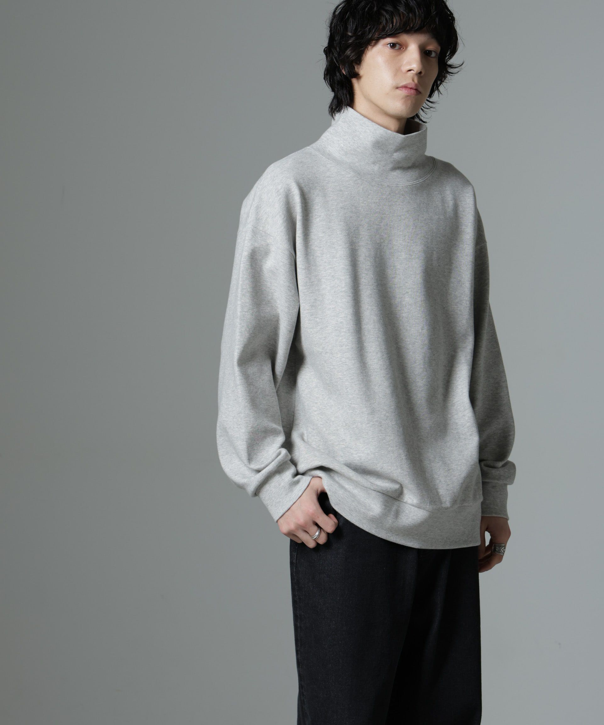 nano･universe「ジャガードポンチタートルプルオーバー」|Tシャツ・カットソー|