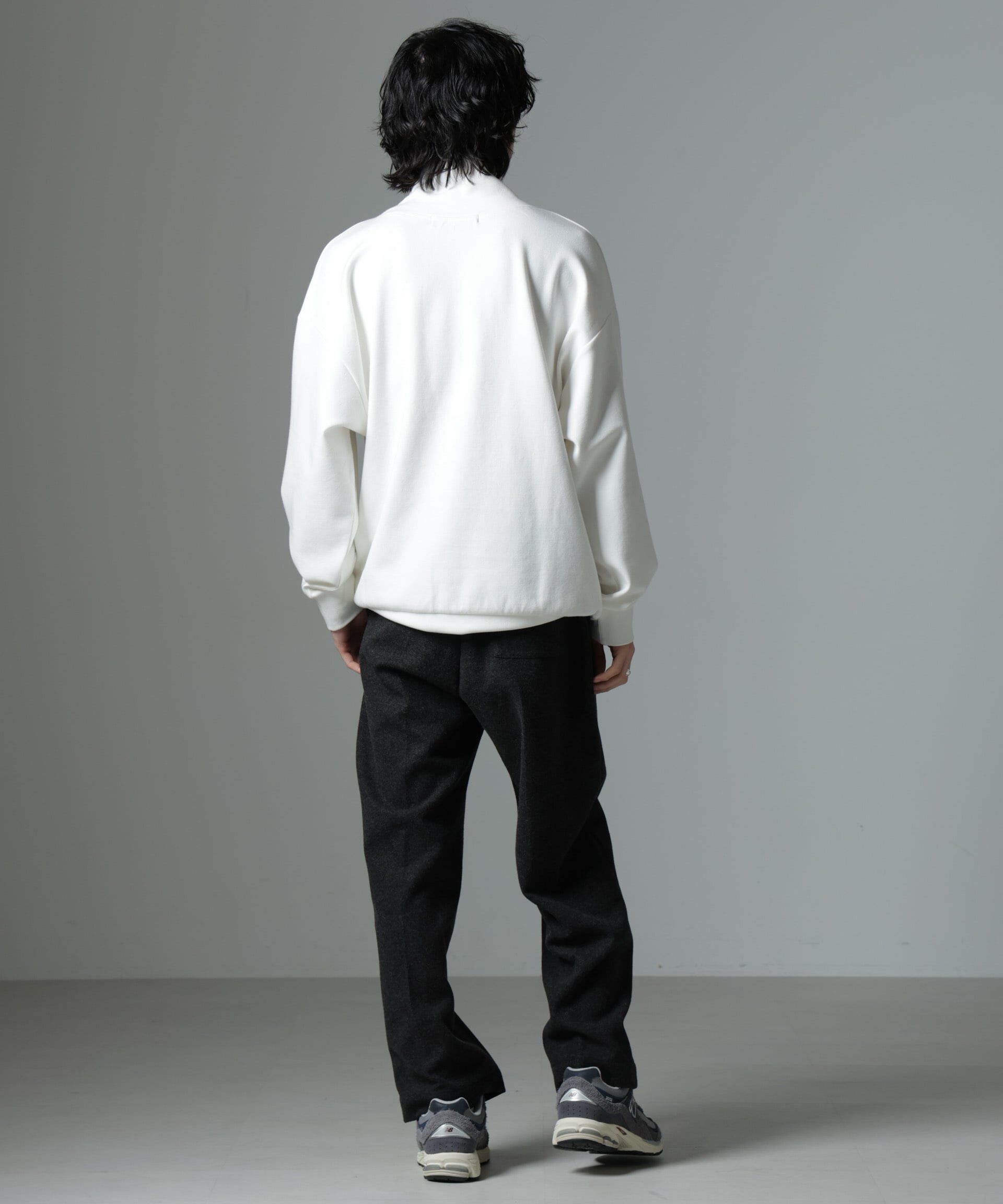 nano･universe「ジャガードポンチタートルプルオーバー」|Tシャツ・カットソー|