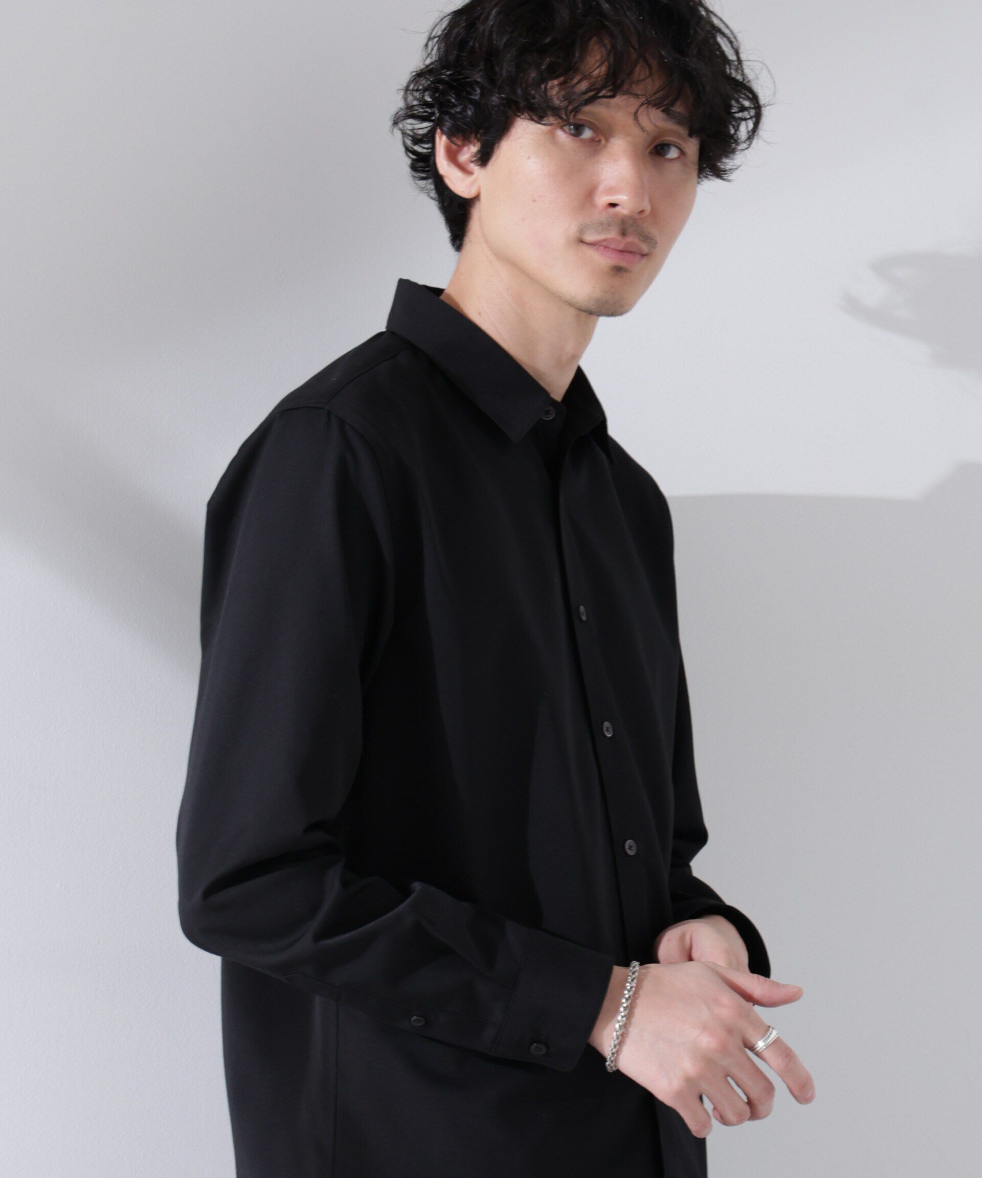 nano･universe「スタンダードレギュラーカラーシャツ/長袖」|シャツ・ブラウス|