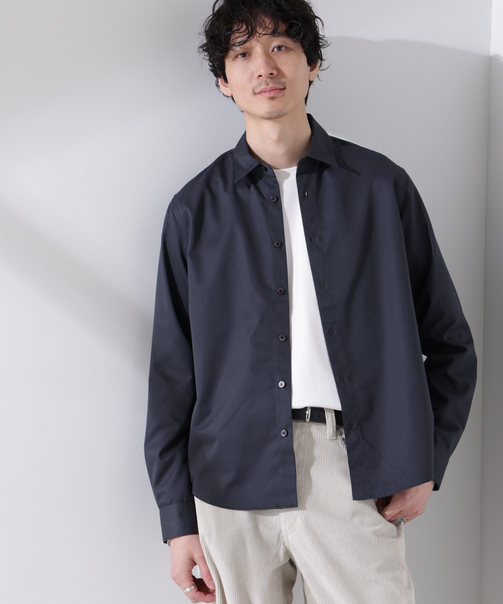 nano･universe「スタンダードレギュラーカラーシャツ/長袖」|シャツ・ブラウス|スミクロ1