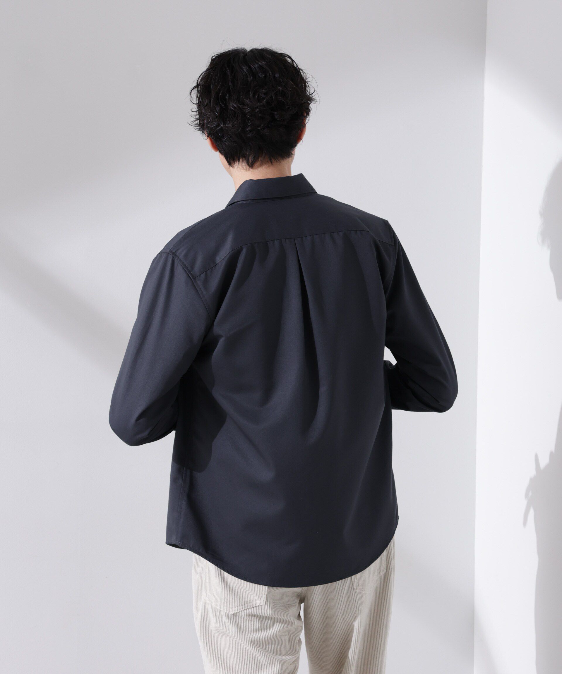 nano･universe「スタンダードレギュラーカラーシャツ/長袖」|シャツ・ブラウス|