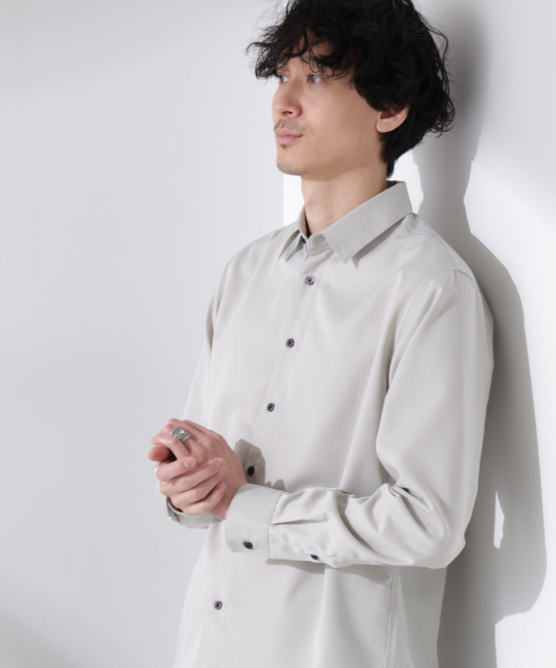 nano･universe「スタンダードレギュラーカラーシャツ/長袖」|シャツ・ブラウス|