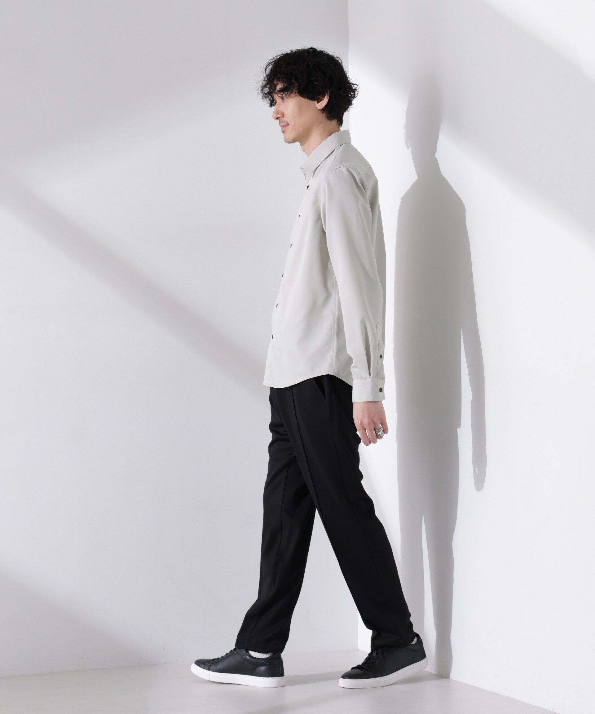 nano･universe「スタンダードレギュラーカラーシャツ/長袖」|シャツ・ブラウス|