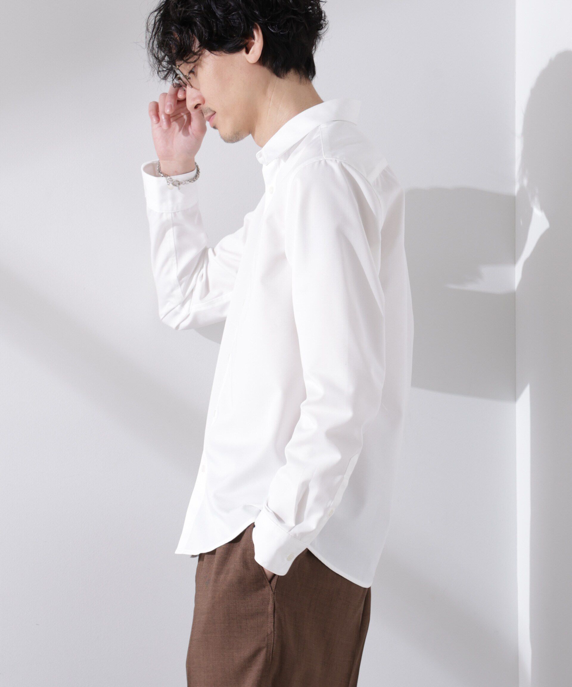 nano･universe「スタンダードレギュラーカラーシャツ/長袖」|シャツ・ブラウス|