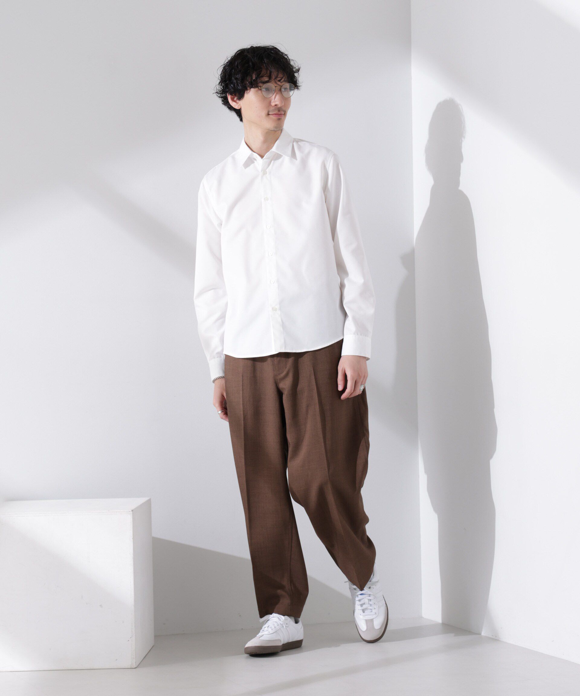 nano･universe「スタンダードレギュラーカラーシャツ/長袖」|シャツ・ブラウス|