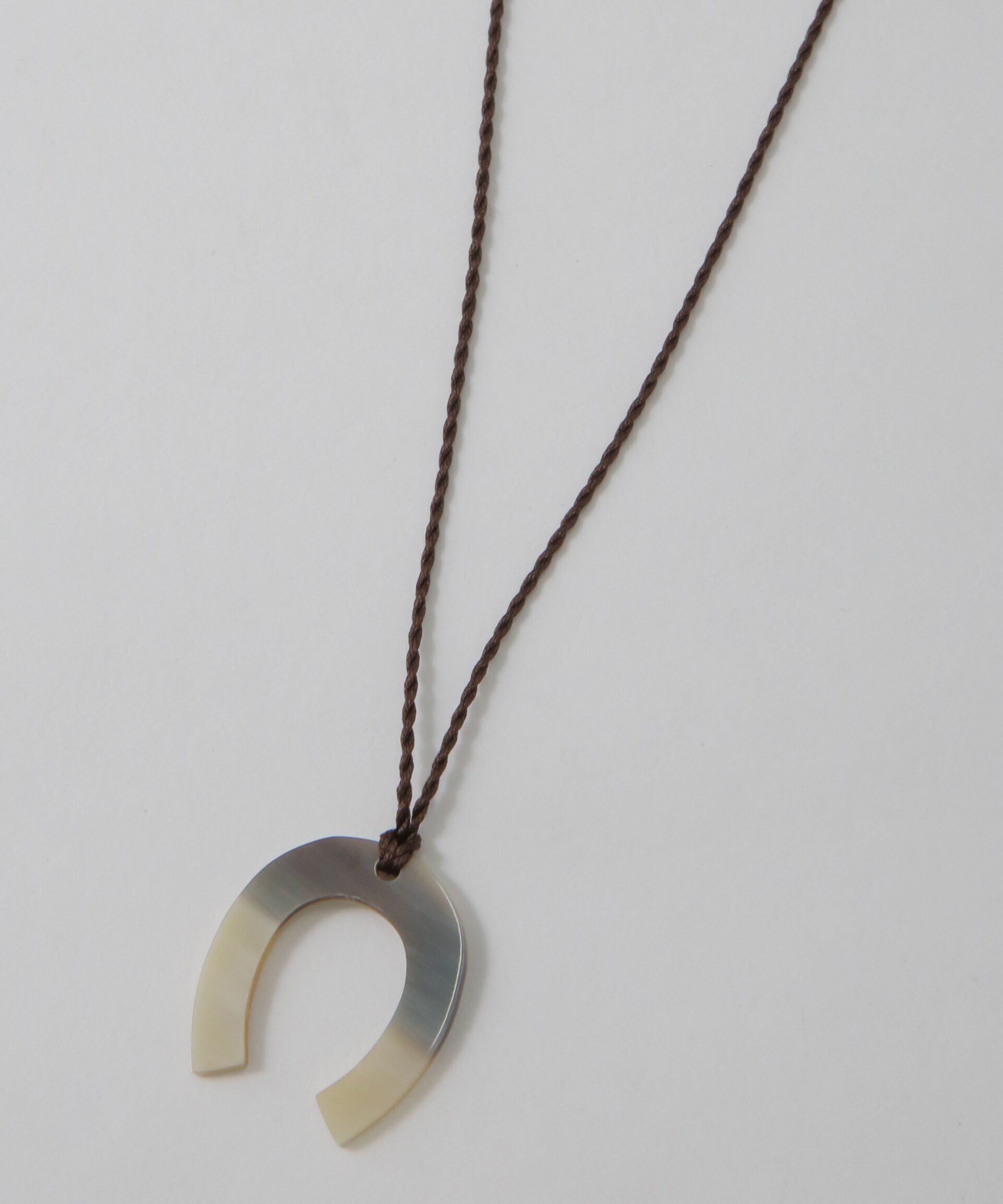 nano･universe「on the sunny side of the street/別注 Small Horse Shoes Necklace」|ネックレス|