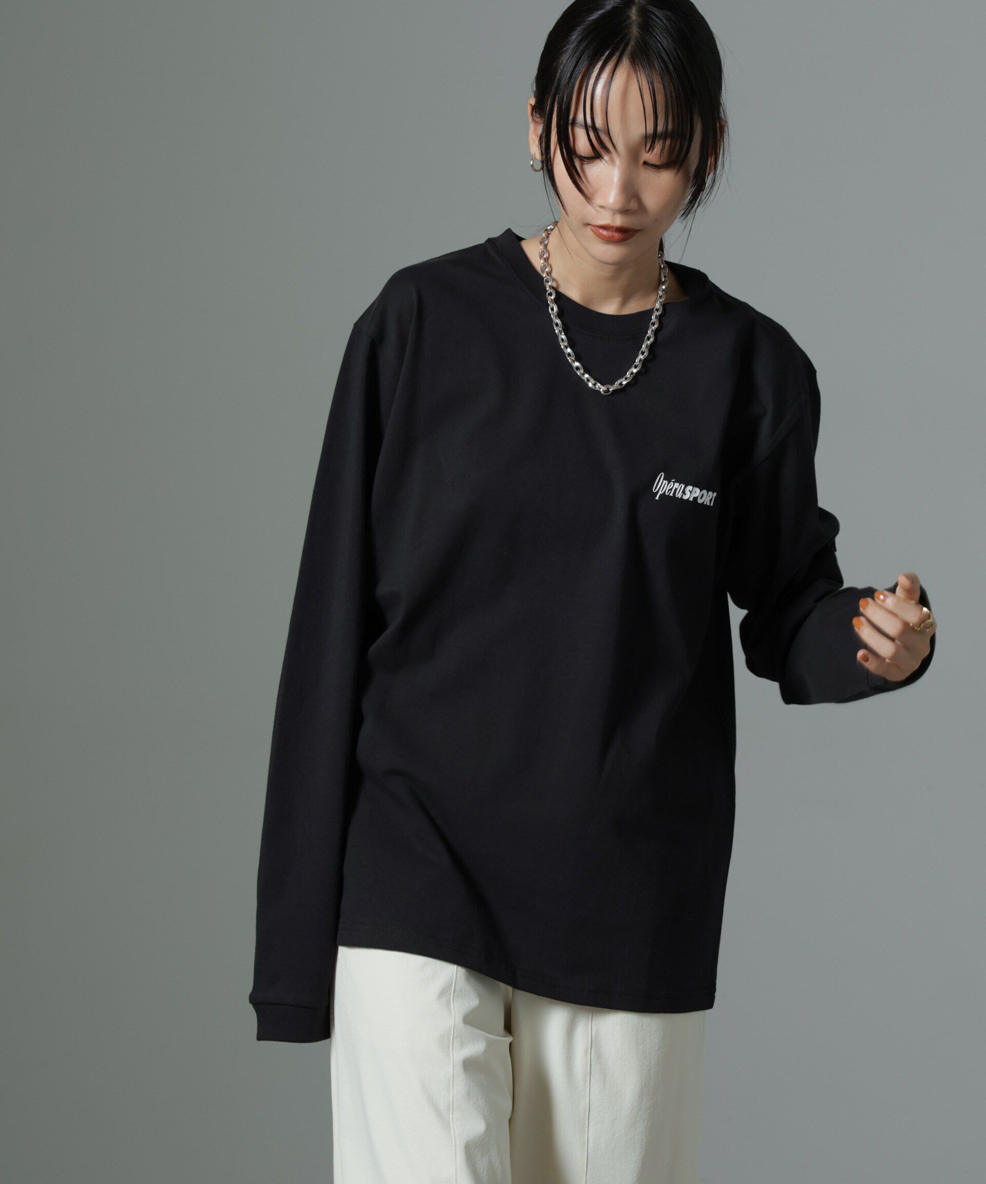 nano･universe「OperaSPORT/CLAUDETTE UNISEX T-SHIRT」|Tシャツ・カットソー|