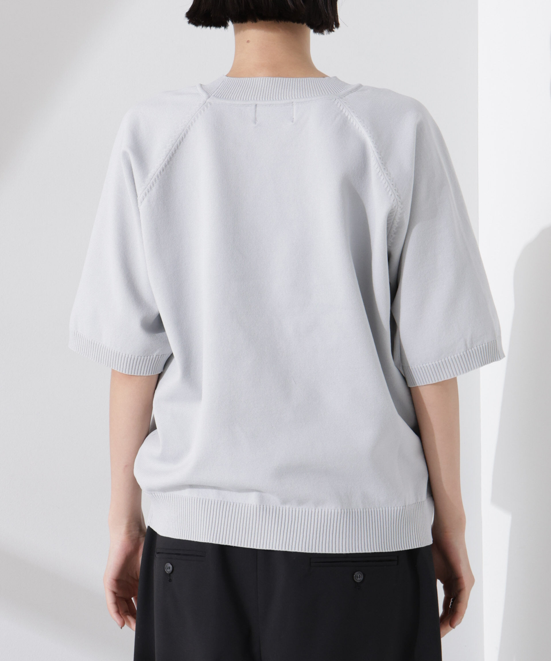 nano･universe「PENNEYS別注TheFOXクルーネックサマーニット」|ニット・セーター|