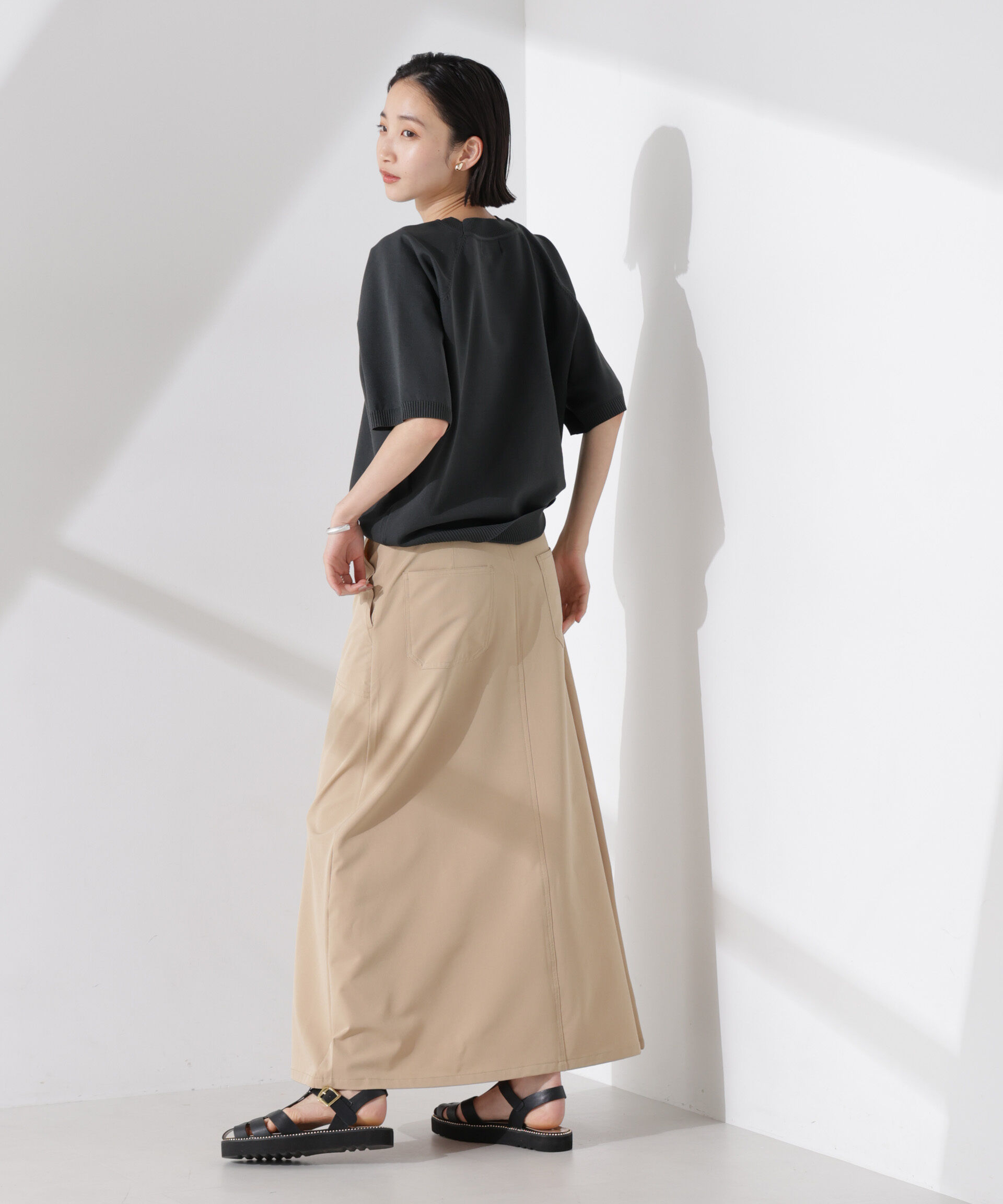 nano･universe「PENNEYS別注TheFOXクルーネックサマーニット」|ニット・セーター|