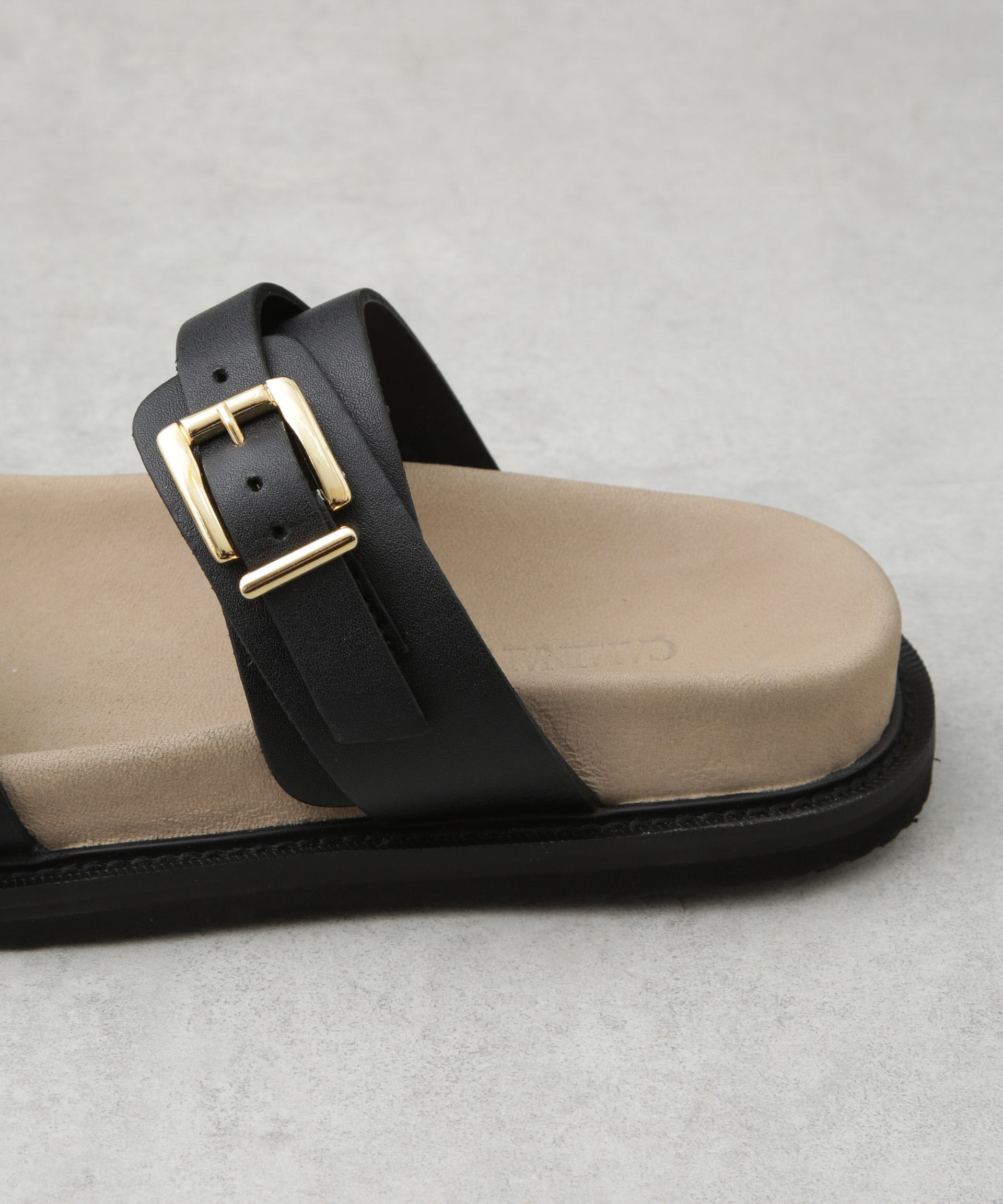 nano･universe「CAMINANDO/DOUBLE BUCKLE SANDALS」|サンダル|