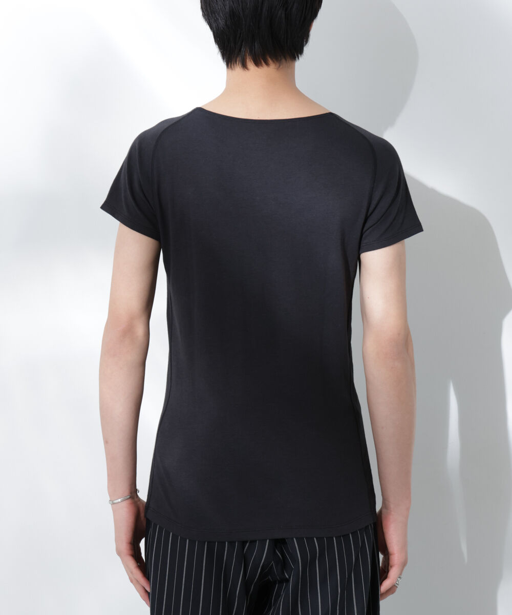 nano･universe「Anti Soaked(R)  Plus インナーTシャツ 半袖」|Tシャツ・カットソー|