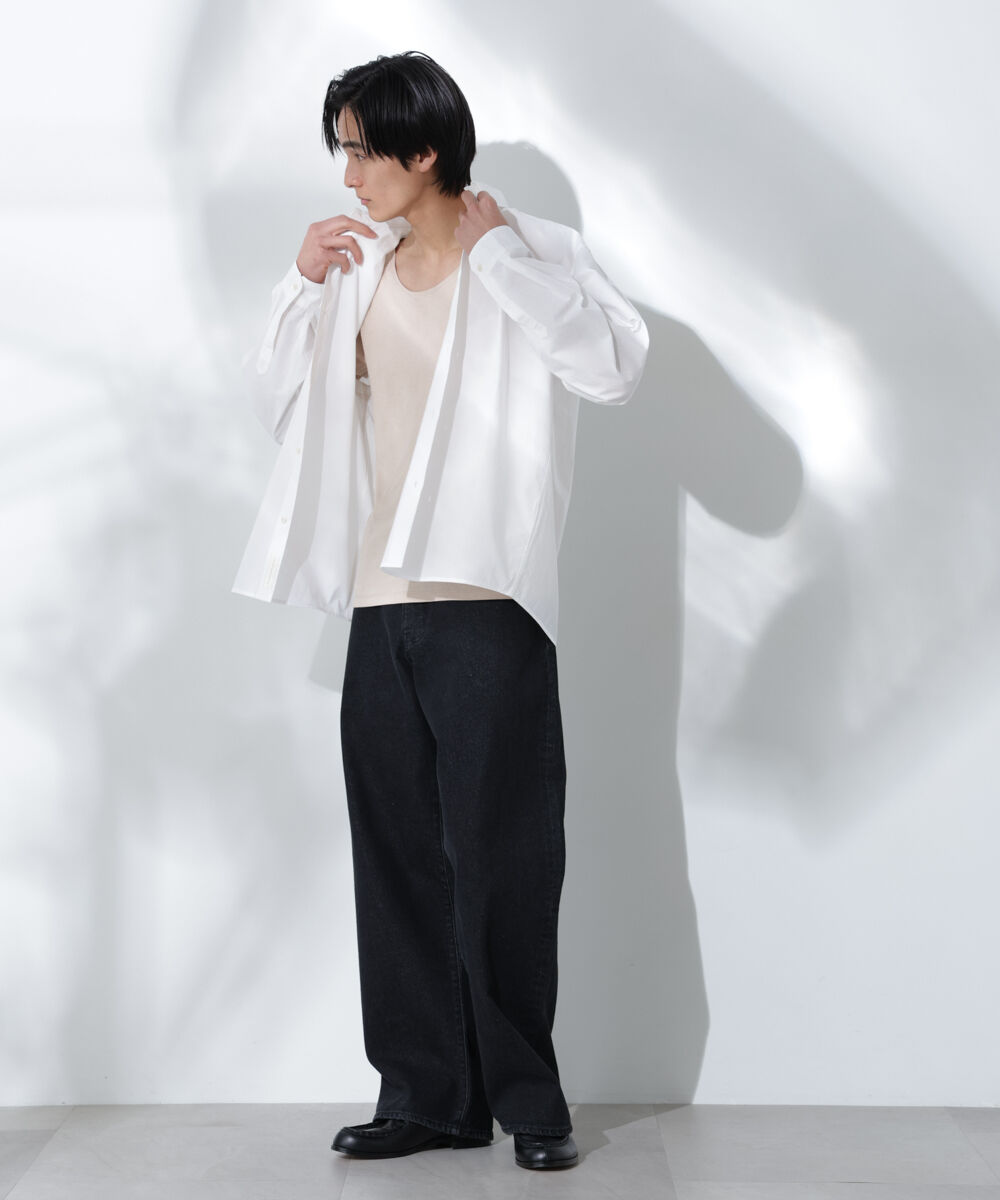 nano･universe「Anti Soaked(R)  Plus インナーTシャツ 半袖」|Tシャツ・カットソー|