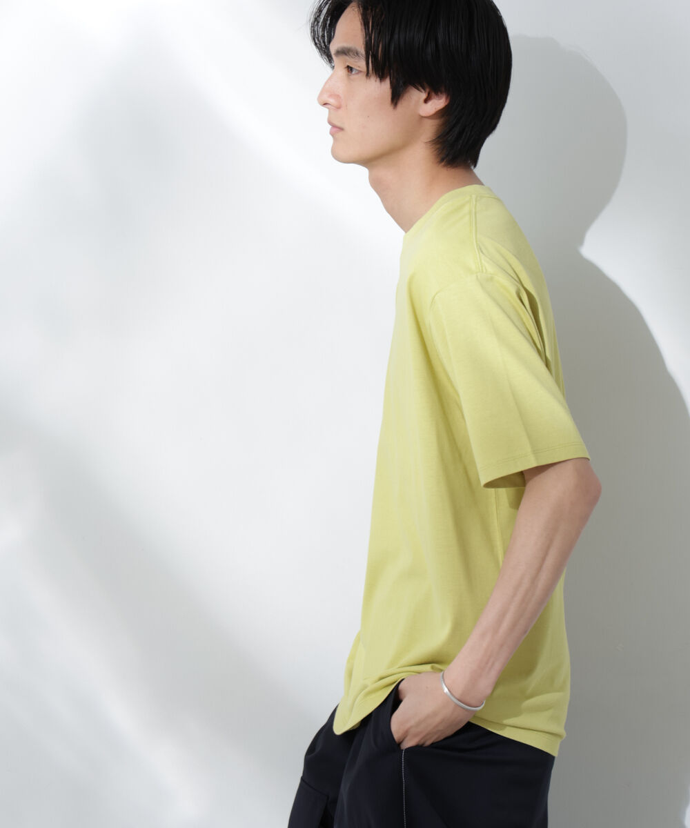 nano･universe「Anti Soaked(R)汗染み防止 De Light ミドルシルエットTシャツ」|Tシャツ・カットソー|