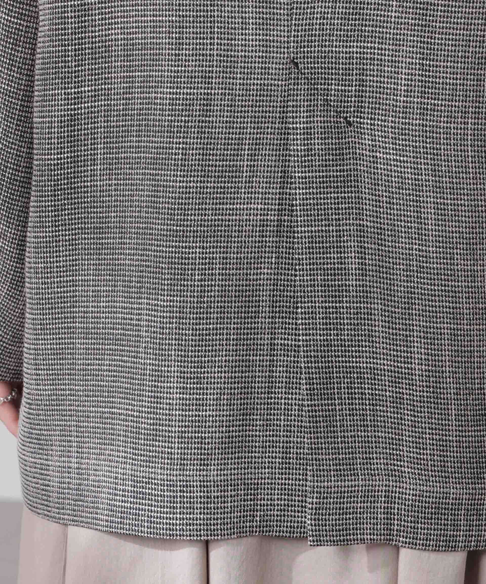 nano･universe「カラミ織りシングルジャケット」|テーラードジャケット|