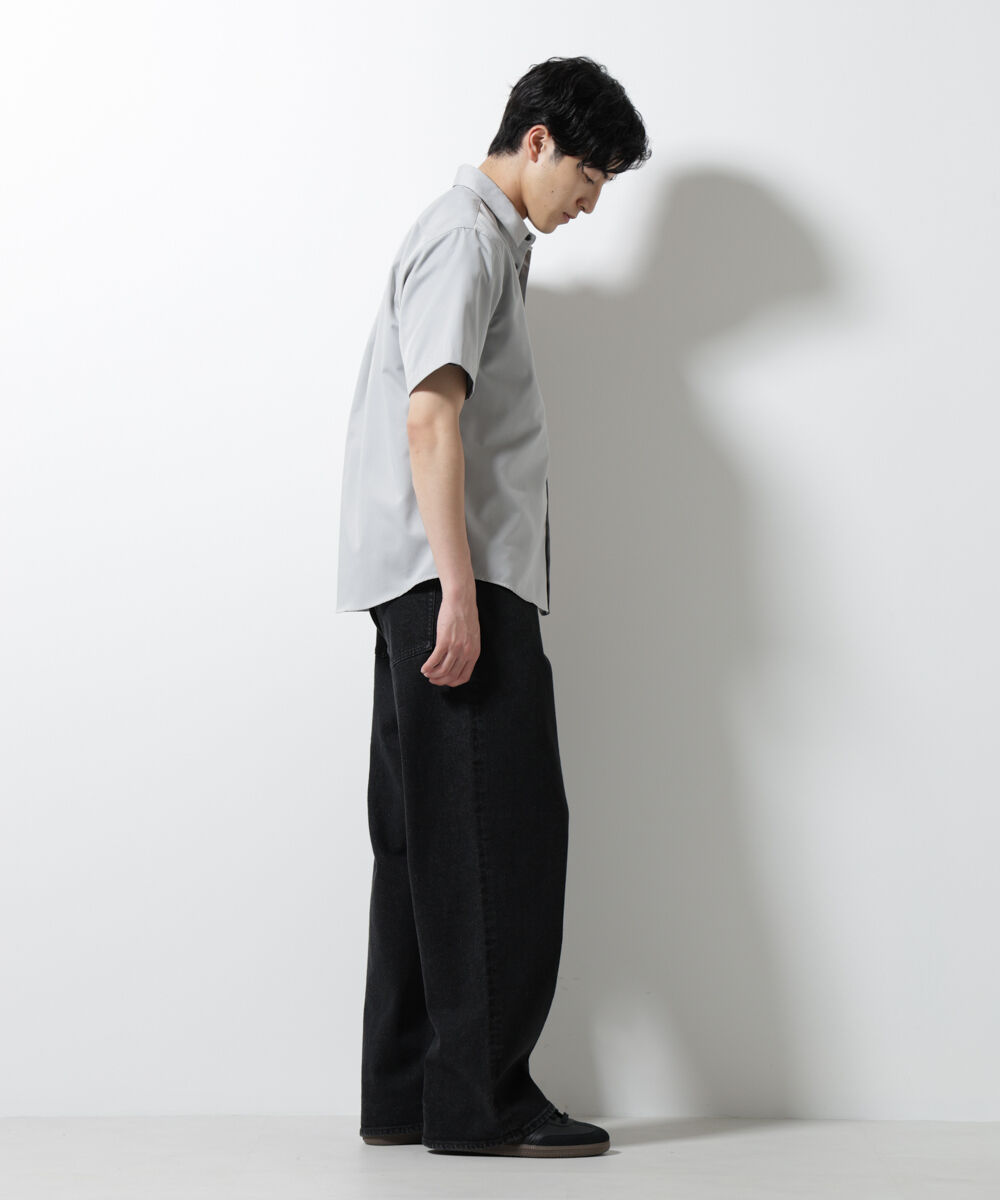 nano･universe「スタンダードレギュラーカラーシャツ/半袖」|シャツ・ブラウス|