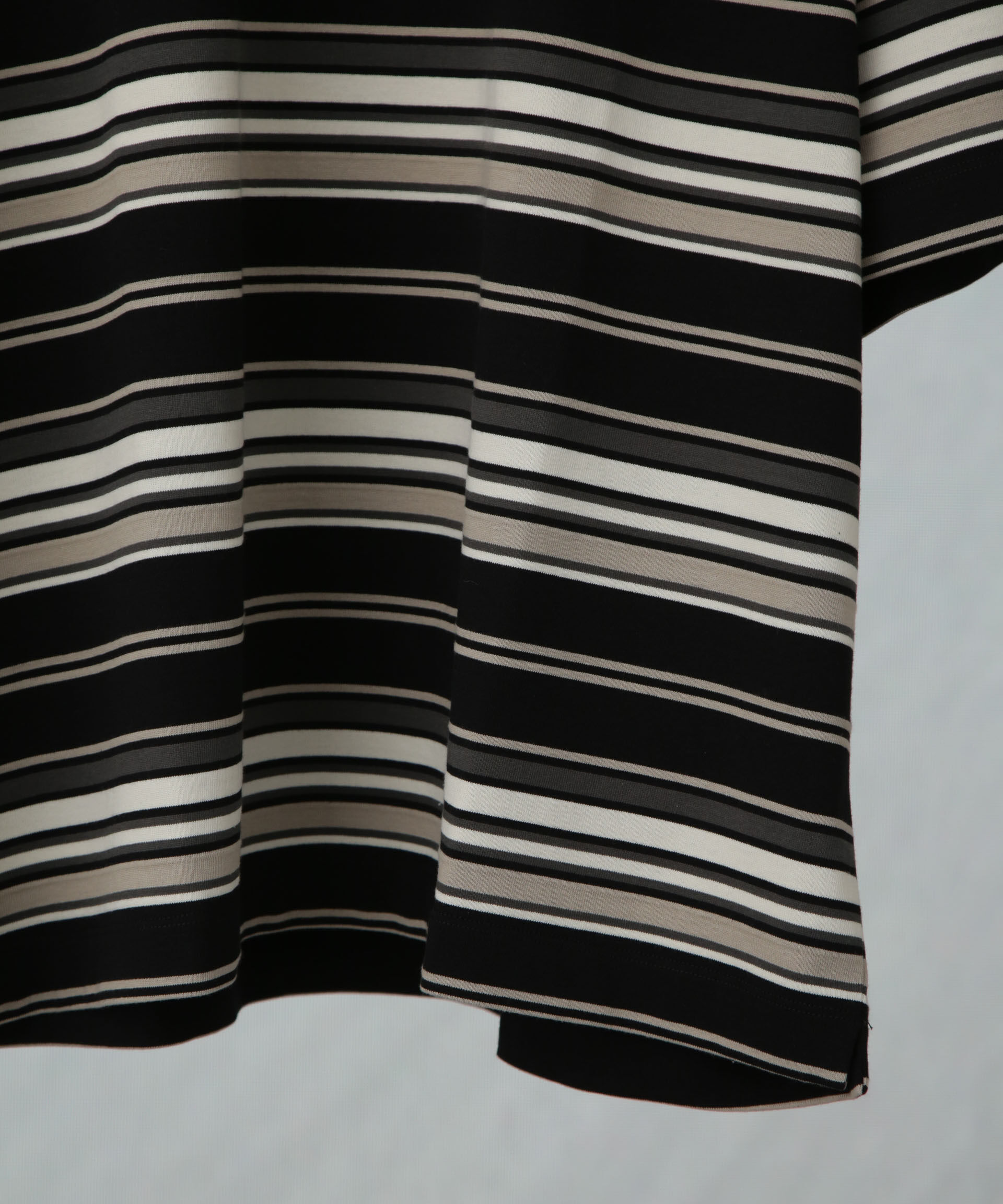 nano･universe「マルチボーダーリラックスＴシャツ 半袖」|Tシャツ・カットソー|