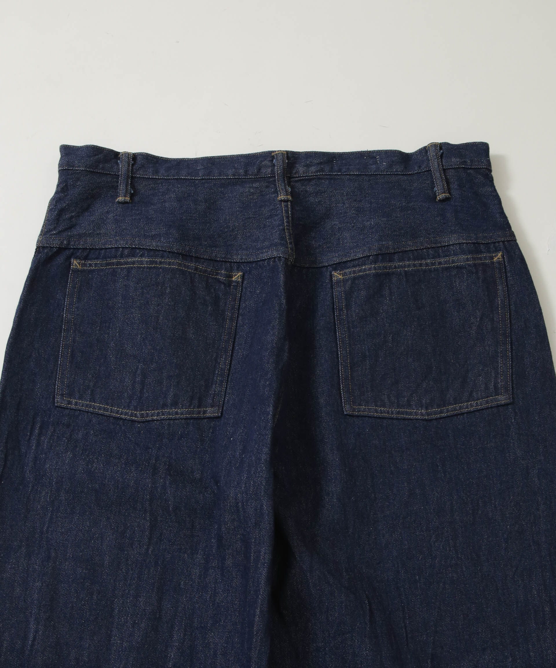 nano･universe「AUTHEN/VINTAGE DENIM WIDE LEG」|チノ|