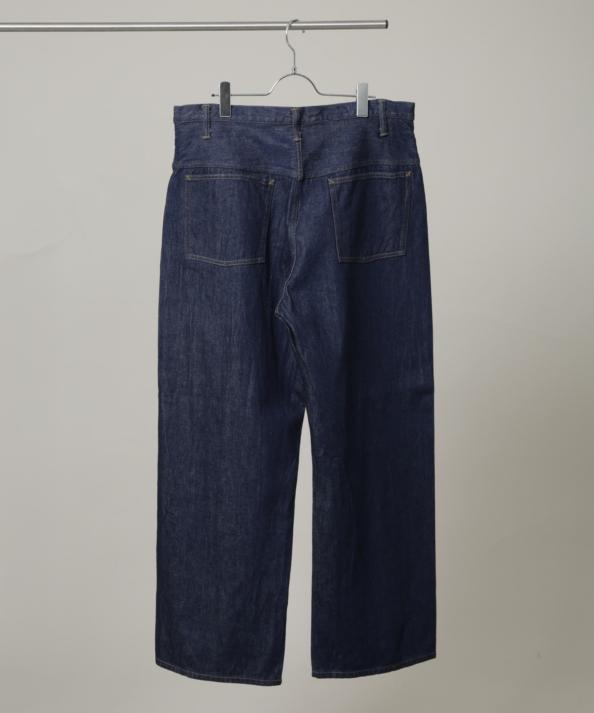 nano･universe「AUTHEN/VINTAGE DENIM WIDE LEG」|チノ|