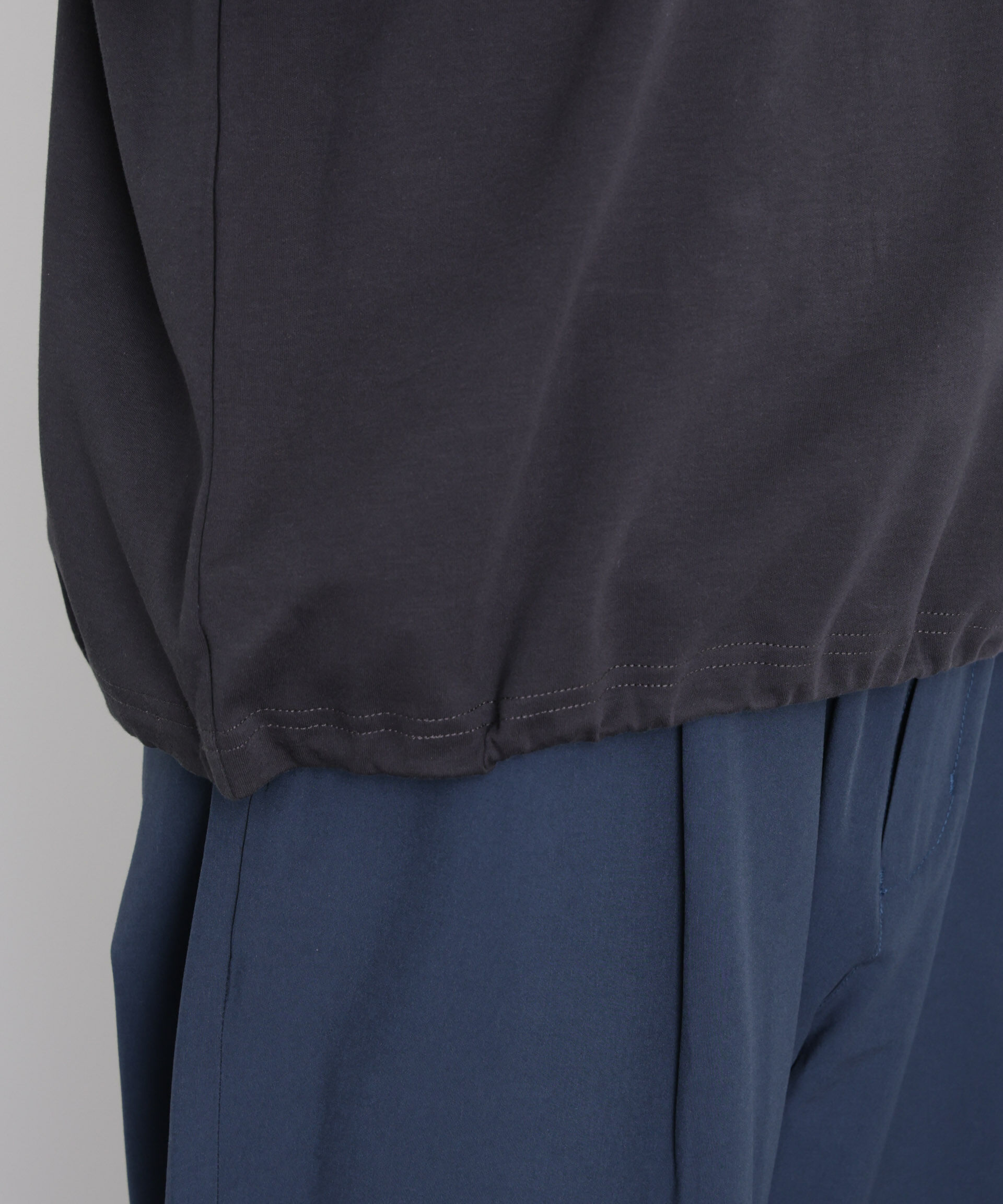 nano･universe「ワイドダンボール Tシャツ 半袖」|Tシャツ・カットソー|