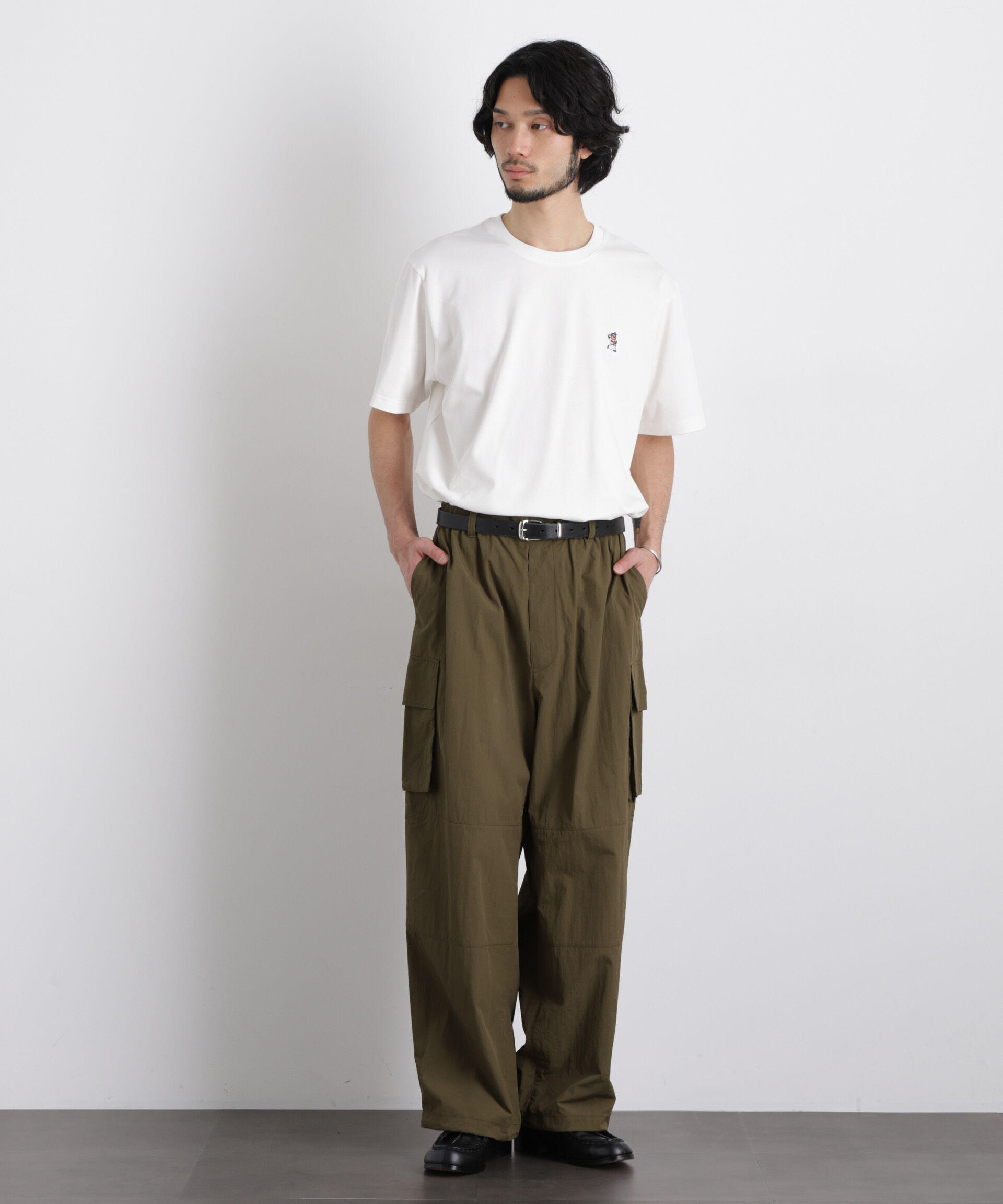 nano･universe「ナノベア Tシャツ 半袖 ベースボール」|Tシャツ・カットソー|