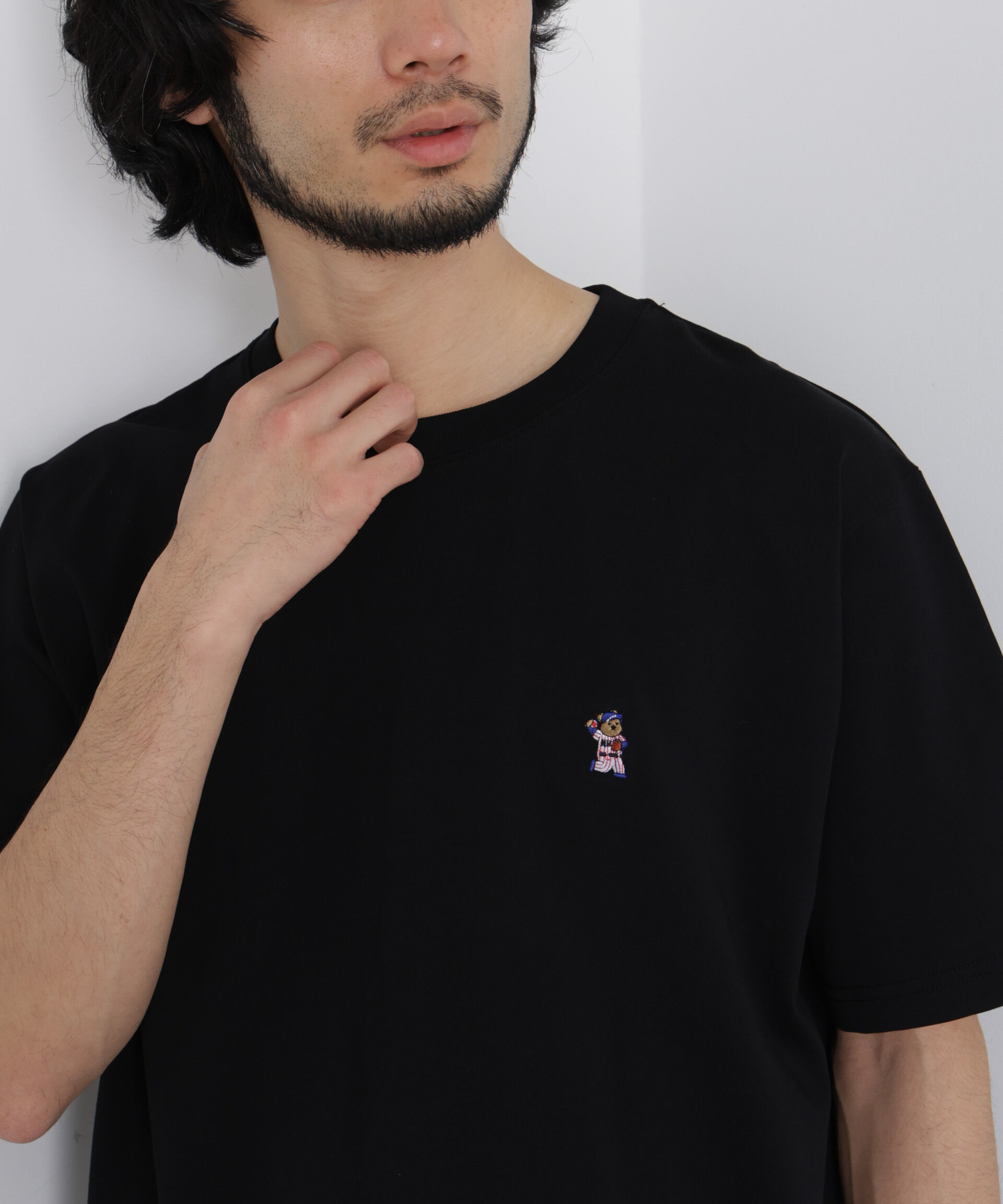 nano･universe「ナノベア Tシャツ 半袖 ベースボール」|Tシャツ・カットソー|パターン21