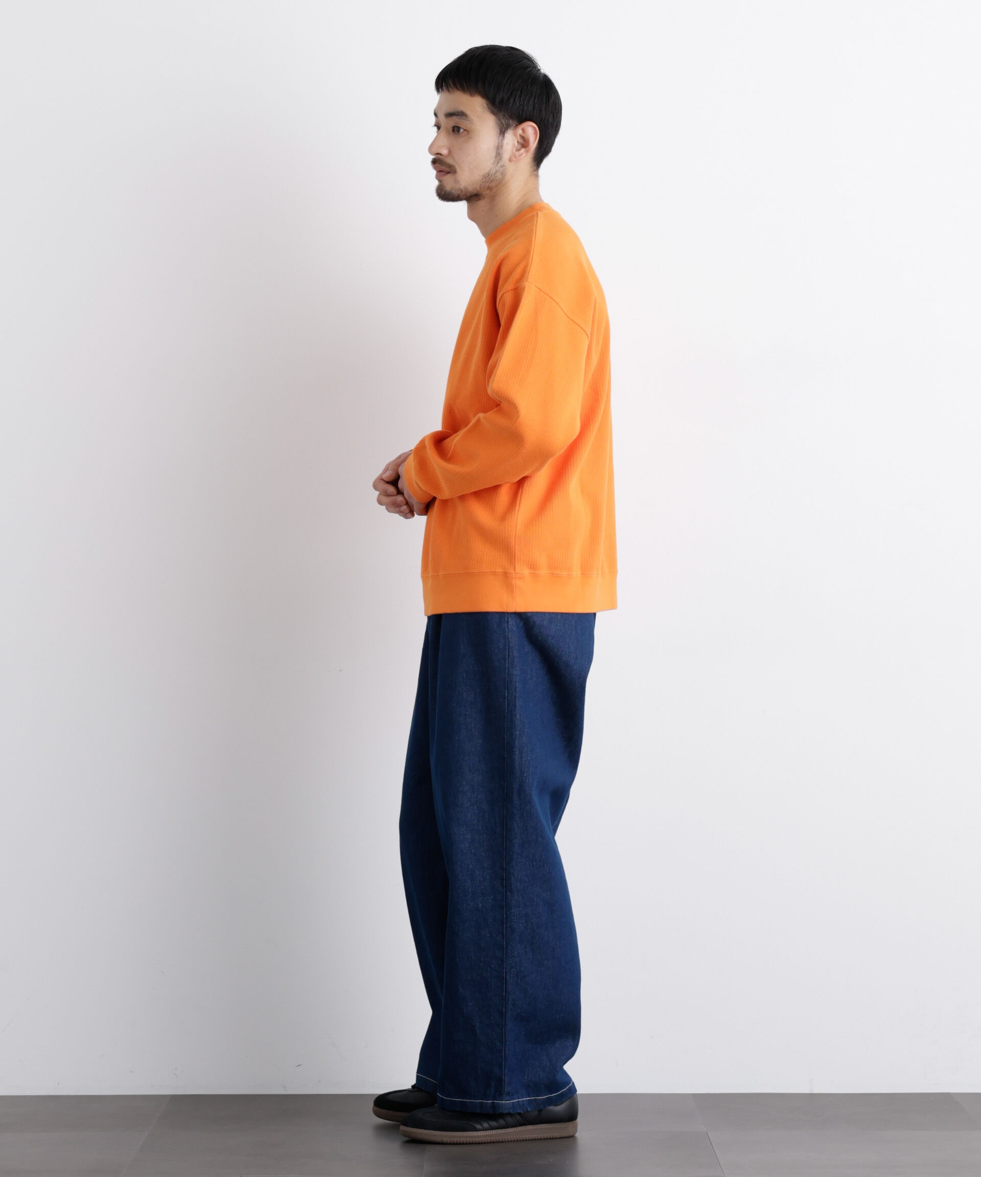 nano･universe「コットンサーマルクルーネックプルオーバー」|Tシャツ・カットソー|