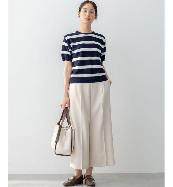 組曲「【ストレッチ・イージーケア】オシャクロス ガウチョパンツ」|その他|