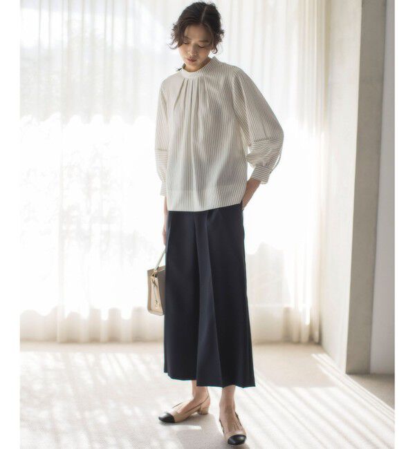 組曲「【ストレッチ・イージーケア】オシャクロス ガウチョパンツ」|その他|