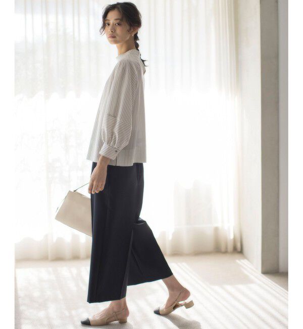 組曲「【ストレッチ・イージーケア】オシャクロス ガウチョパンツ」|その他|