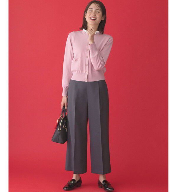 組曲「【ストレッチ・イージーケア】オシャクロス ガウチョパンツ」|その他|