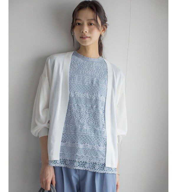 組曲「ラッセルレース ブラウス」|Tシャツ・カットソー|