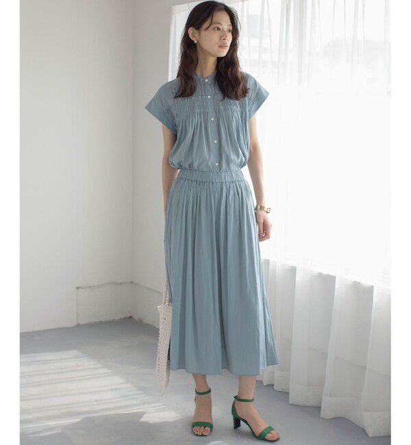 組曲「【春夏のNEWカラー登場】ギャザーライトデシン パンツ」|その他|