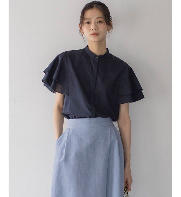 組曲「コットンレーヨンシャーティング ブラウス」|シャツ・ブラウス|