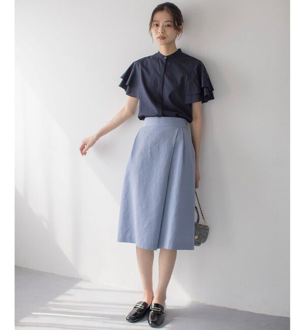 組曲「コットンレーヨンシャーティング ブラウス」|シャツ・ブラウス|