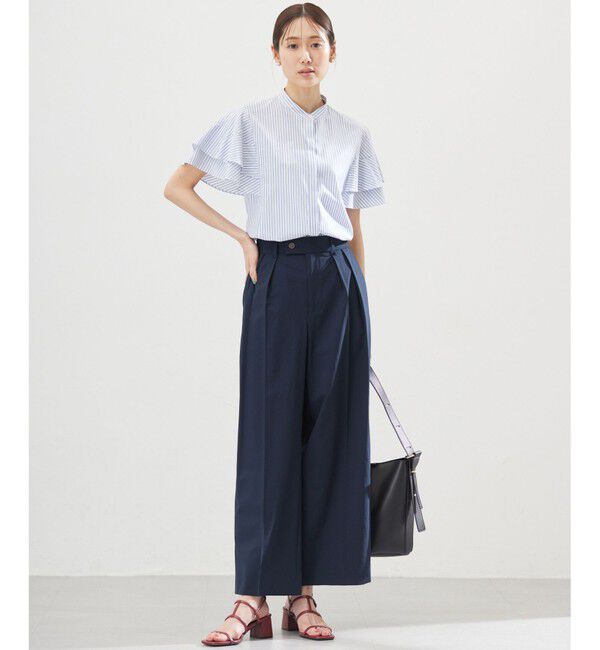 組曲「コットンレーヨンシャーティング ブラウス」|シャツ・ブラウス|