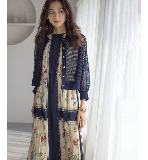 組曲「メッシュニット カーディガン」|カーディガン|