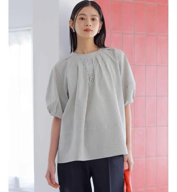 組曲「センターパールメタルリングネックレス」|ネックレス|