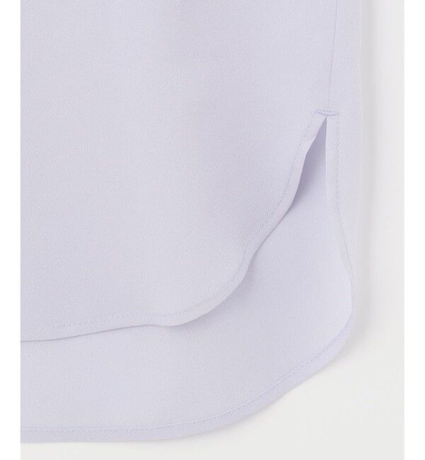 自由区「【2WAY/洗える】ブラウジングバンドカラーブラウス」|シャツ・ブラウス|