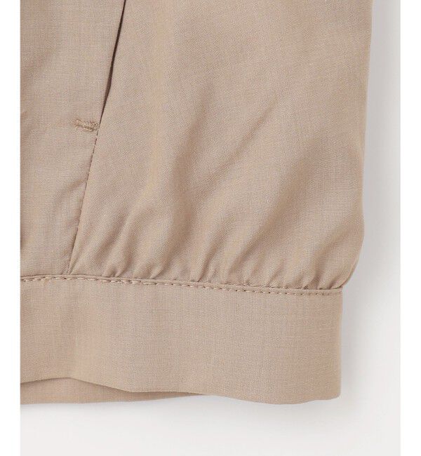 自由区「【洗える】テンセルコットンエンブロイダリー ジャケット」|ブルゾン・スタジャン|