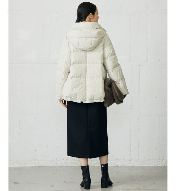 自由区「【WEB限定カラーあり・SHIHOさん着用】マイクロタッサーダウン コートⅡ」|ダウン|