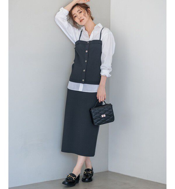 23区「【CLASSY.2月号掲載/洗える】CANCLINI ベーシック シャツ」|シャツ・ブラウス|