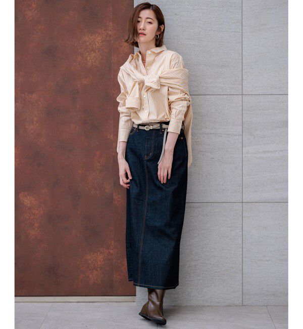 23区「【CLASSY.2月号掲載/洗える】CANCLINI ベーシック シャツ」|シャツ・ブラウス|