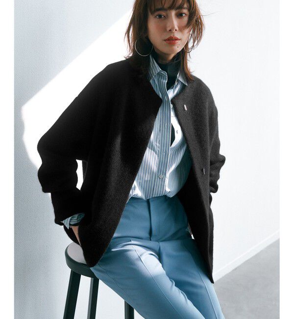 23区「【CLASSY.2月号掲載/洗える】CANCLINI ベーシック シャツ」|シャツ・ブラウス|