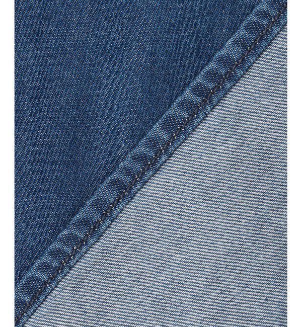 23区「【Oggi3月号掲載/洗える】ライトダンガリー クロップド ボリュームスリーブ シャツ」|シャツ・ブラウス|